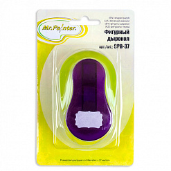 Дырокол Mr.Painter 3,7 см "Рамочка прямоугольная" (Mr.Painter)