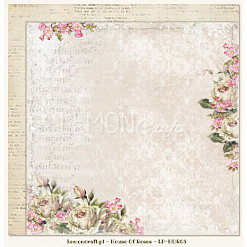 Бумага "House of roses 03" (Lemon Craft)