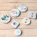Набор цветного чипборда "Этника новогодняя" (ScrapMania)