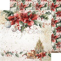 Набор бумаги 30х30 см "Christmas treasure", 6 листов (CraftO'clock)