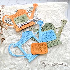 Нож "Уютная дача. Лейка", 5х8,3 см (ScrapMania)