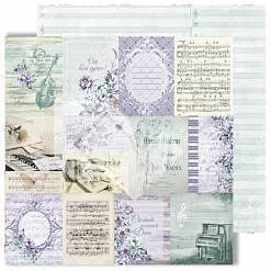 Бумага "Flowers Symphony. Cards" (DreamLight Studio)