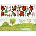 Лист с картинками 10х30 см "Винни-Пух 03" (ScrapMania)