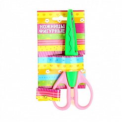 Ножницы фигурные "Змейка", длина 15,5 см