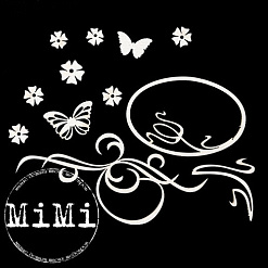 Набор украшений из чипборда "Весна. Капель" (MiMi Design)