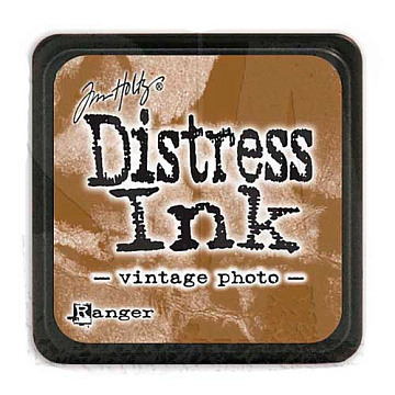 Штемпельная подушечка мини Distress Ink "Vintage Photo" (Ranger)