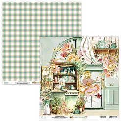 Набор бумаги 15х15 см "Nana's Kitchen", 24 листа (Mintay)