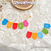 Нож "Гирлянда. Флажки нарядные", 1,1х1,5 см (ScrapMania)
