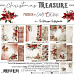 Набор бумаги 15х15 см "Christmas treasure", 24 листа (CraftO'clock)