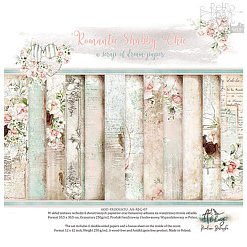 Набор бумаги 30х30 см "Romantic Shabby Chic", 6 листов (Alchemy of Art)