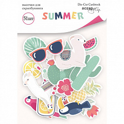 Набор вырубок "Summer" (Скрапмир)