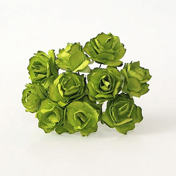 Букет кудрявых роз "Зеленые", 10 шт (Craft)