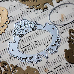 Нож "Рамка. Акцент", 9х8 см (Scrapfriend)