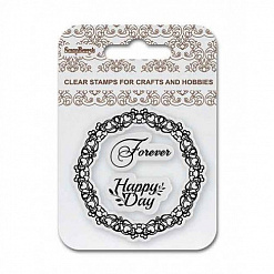Набор штампов "Forever. Happy Day" на английском (ScrapBerry's)
