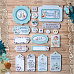 Набор цветного чипборда "Этника новогодняя" (ScrapMania)