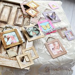 Нож "Рамочка. Картина", 3,3х4,2 см (ScrapMania)