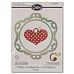 Нож "Сердце, рамка, завиток", 10,5х11,5 см (Sizzix)