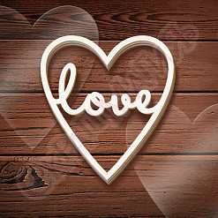 Шейкер "Сердце Love" (СкрапМагия)