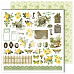 Набор бумаги 30х30 см "Spring holidays", 12 листов (DreamLight Studio)