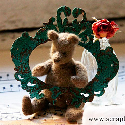 Нож "Рамка. Акцент", 9х8 см (Scrapfriend)