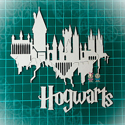 Чипборд "Замок Hogwarts", 11,7х9,8 см (Scrapiki)