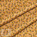 Отрез ткани 79х50 см "Цветы на горчичном" (Cotton)