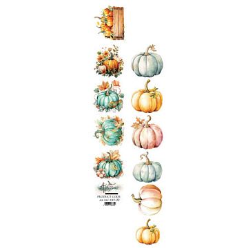 Бумага 6х30 см "In Autumn Colors. Для вырезания 02" (Alchemy of Art)