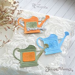 Нож "Уютная дача. Лейка", 5х8,3 см (ScrapMania)