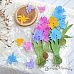 Нож "Первоцветы. Гиацинты раскрытые", 5,4х10 см (ScrapMania)