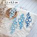 Нож "Пузырики", 3,1х8,5 см (ScrapMania)