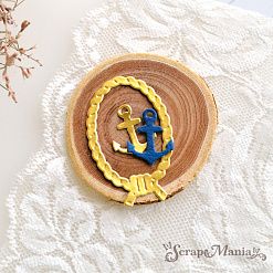 Нож "Рамочка. Канат", 3,3х5,3 см (ScrapMania)