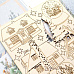 Чипборд "Дачный Новый Год. Домики", 12х15 см (ScrapMania)