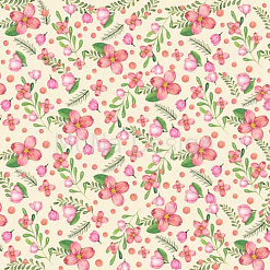 Бумага "Love is in the air. Flowers" (MonaDesign)