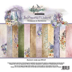 Набор бумаги 20х20 см "The Provence Weekend", 28 листов (Alchemy of Art)