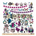 Бумага 30х30 см "Alice. Картинки" (CraftPaper)