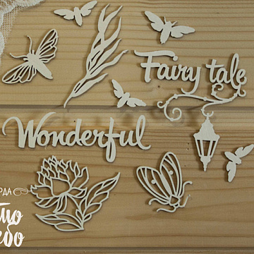 Чипборд "Набор Wonderful" (Просто небо)