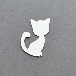 Украшение из чипборда "Котик"