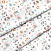 Отрез ткани 79х50 см "Совы" (Cotton)