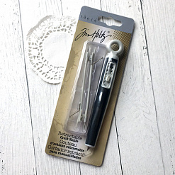 Нож макетный Tim Holtz со сменными лезвиями (Tim Holtz)