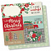 Набор бумаги 30х30 см с наклейками "Merry & Bright", 12 листов (Simple Stories)