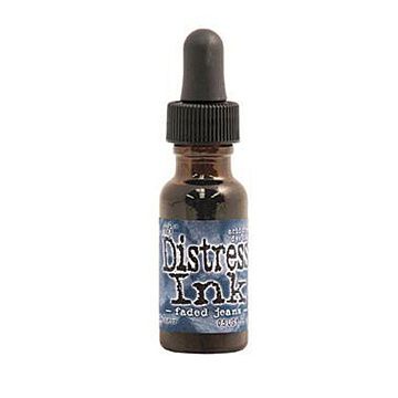 Заправка к подушечке Distress Ink "Faded Jeans", 15 мл (Ranger)