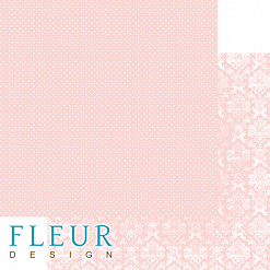 Набор бумаги 15х15 см "Шебби Шик Базовая 2.0", 24 листа (Fleur-design)