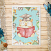 Тканевая карточка "Первоклашка. Ежик" (ScrapMania)