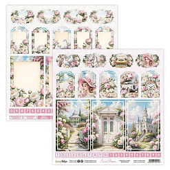 Набор бумаги 15х15 см "Sweet peonies", 24 листа (ScrapBoys)