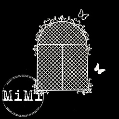 Набор украшений из чипборда "Резная коллекция. Окно малое" (MiMi Design)