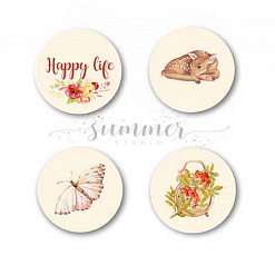 Набор фишек "Autumn. Happy life" (Summer Studio)