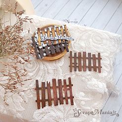 Нож "Старый забор", 3,9х5,1 см (ScrapMania)