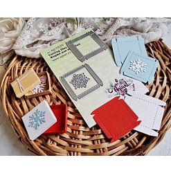 Нож "Квадратная коробочка", 4,9х4,9 см (AgiArt)