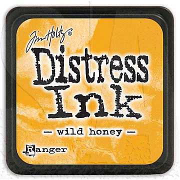 Штемпельная подушечка мини Distress Ink "Wild Honey" (Ranger)