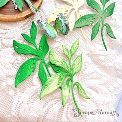 Нож "Веточка с дырочками", 4,3х7,2 см (ScrapMania)